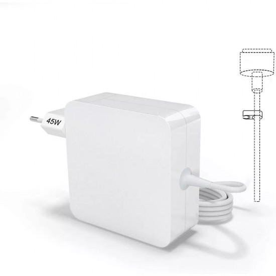 Mac Air Charger, 45W T-Tip Connector for MacBook Air 13 inch 11 inch Replacement AC Power Supply Adapter Laptop Cord After Mid 2012